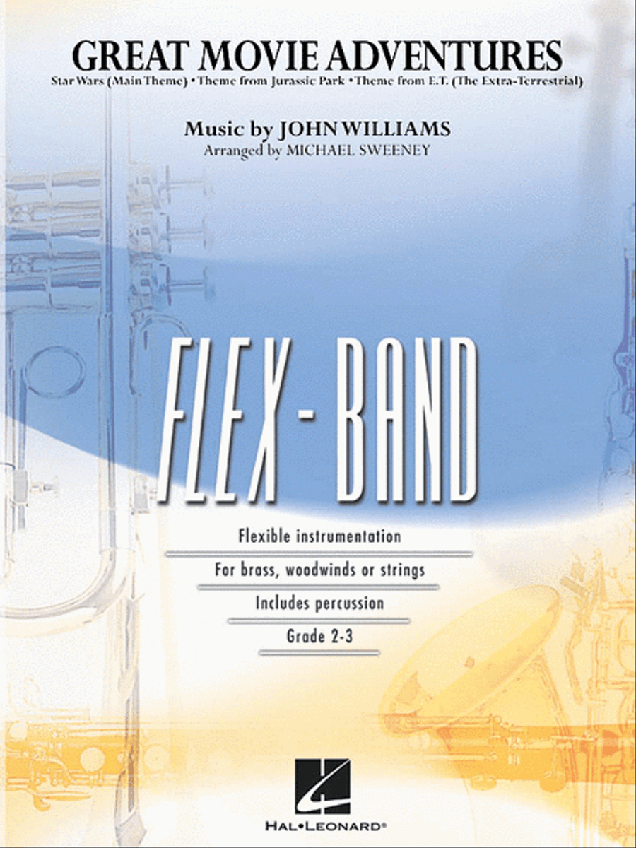 Great Movie Adventures by John Williams Concert Band - Sheet Music