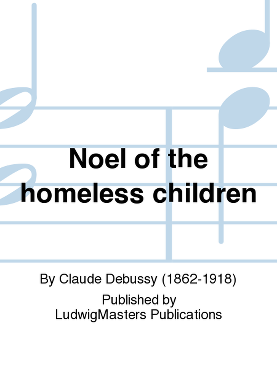 Noel of the homeless children