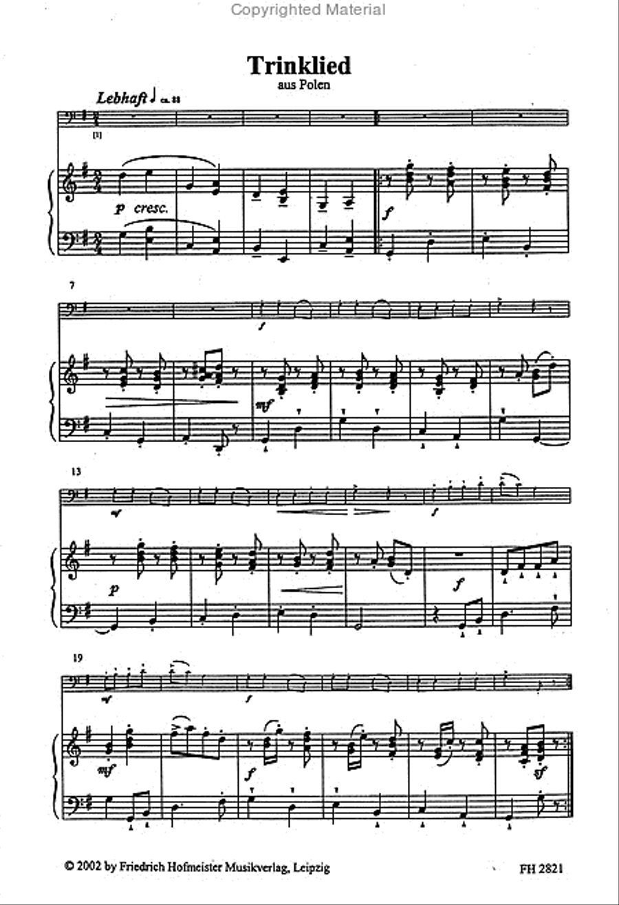 Hallo Nachbar Hallo Nachbar Piano scores gallery preview page 2