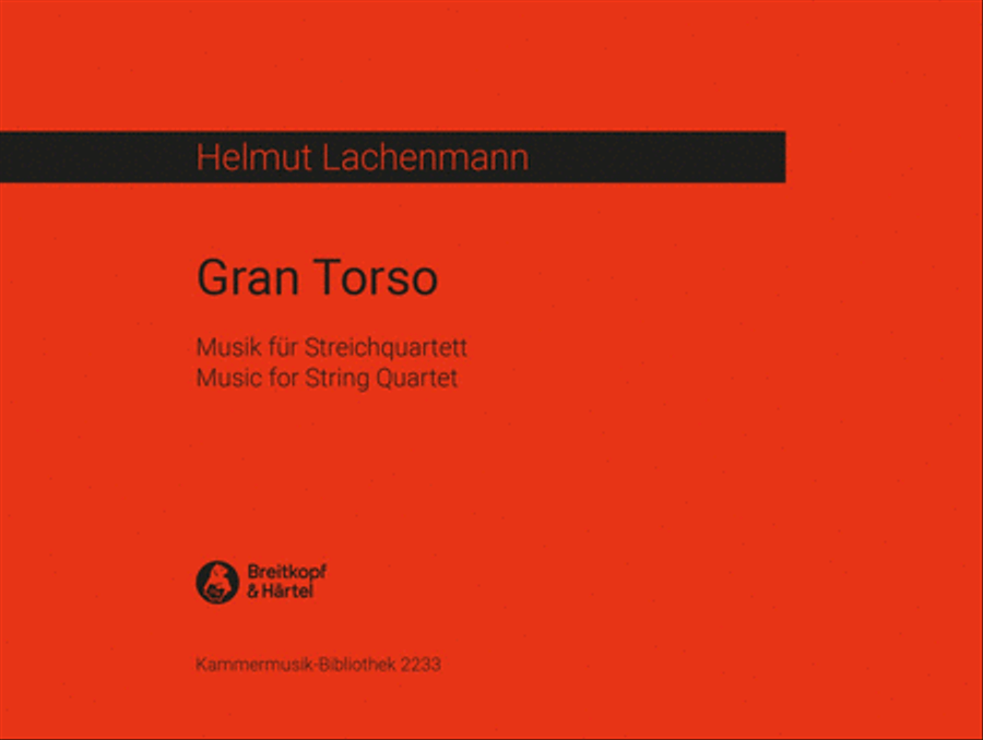 Gran Torso String Quartet scores gallery preview page 1