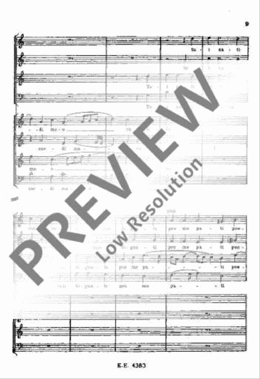 Stabat mater 4-Part scores gallery preview page 18