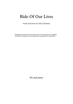 Book cover for Ride Of Our Lives