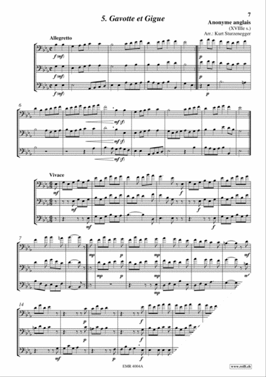7 Trios Trombone scores gallery preview page 7