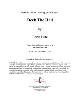 Book cover for Deck The Hall (from the album Making Spirits Bright)