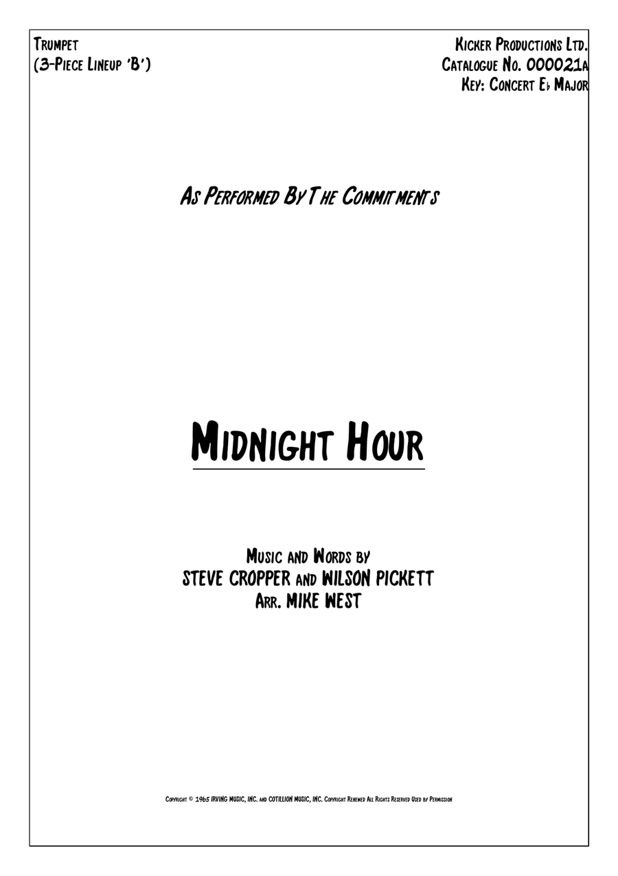 In The Midnight Hour Small Ensemble scores gallery preview page 1