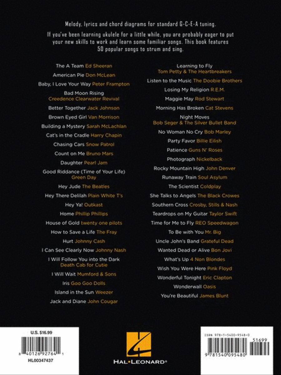 First 50 Songs You Should Strum on Ukulele Ukulele scores gallery preview page 8