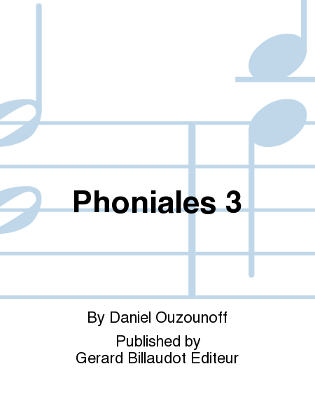 Phoniales 3