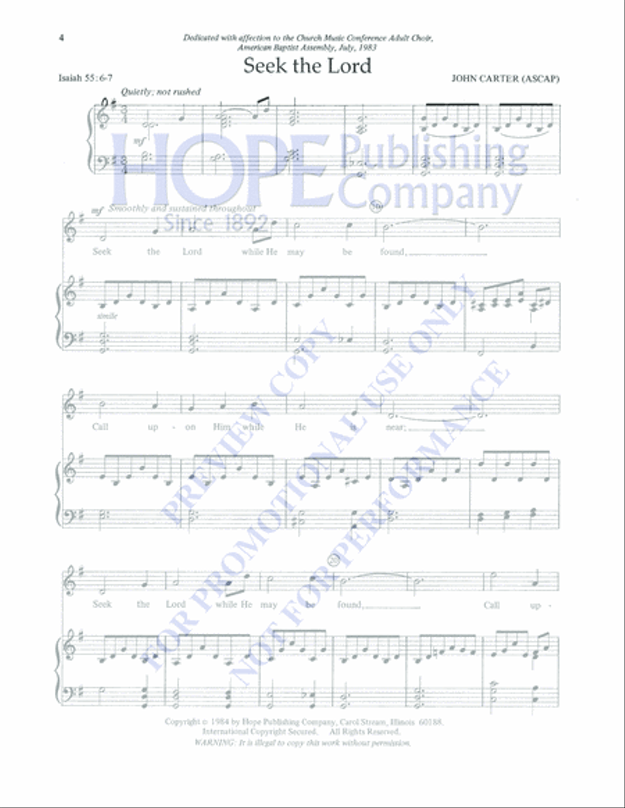 Come with a Singing Heart Voice Solo scores gallery preview page 8