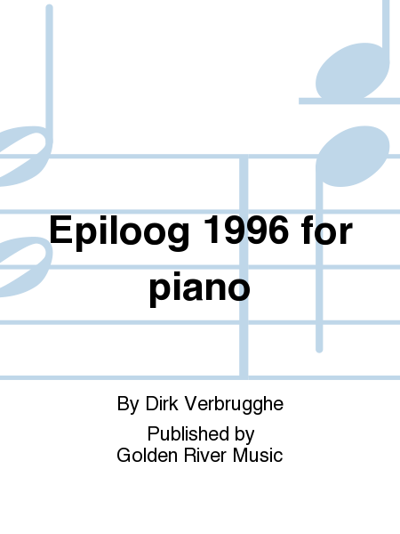 Epiloog 1996 for piano