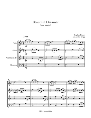 Beautiful Dreamer (wind quartet)