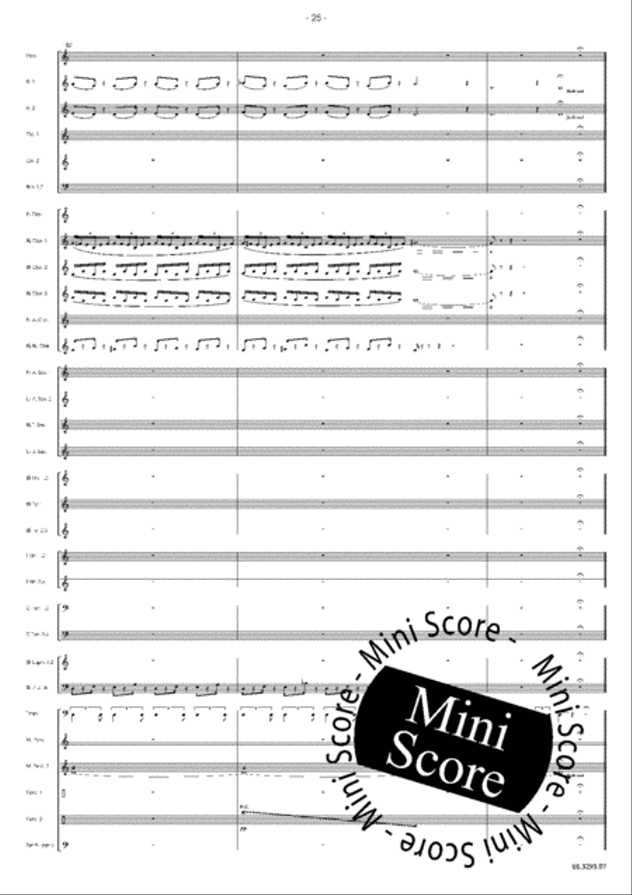 Overture to Avalon Concert Band scores gallery preview page 31