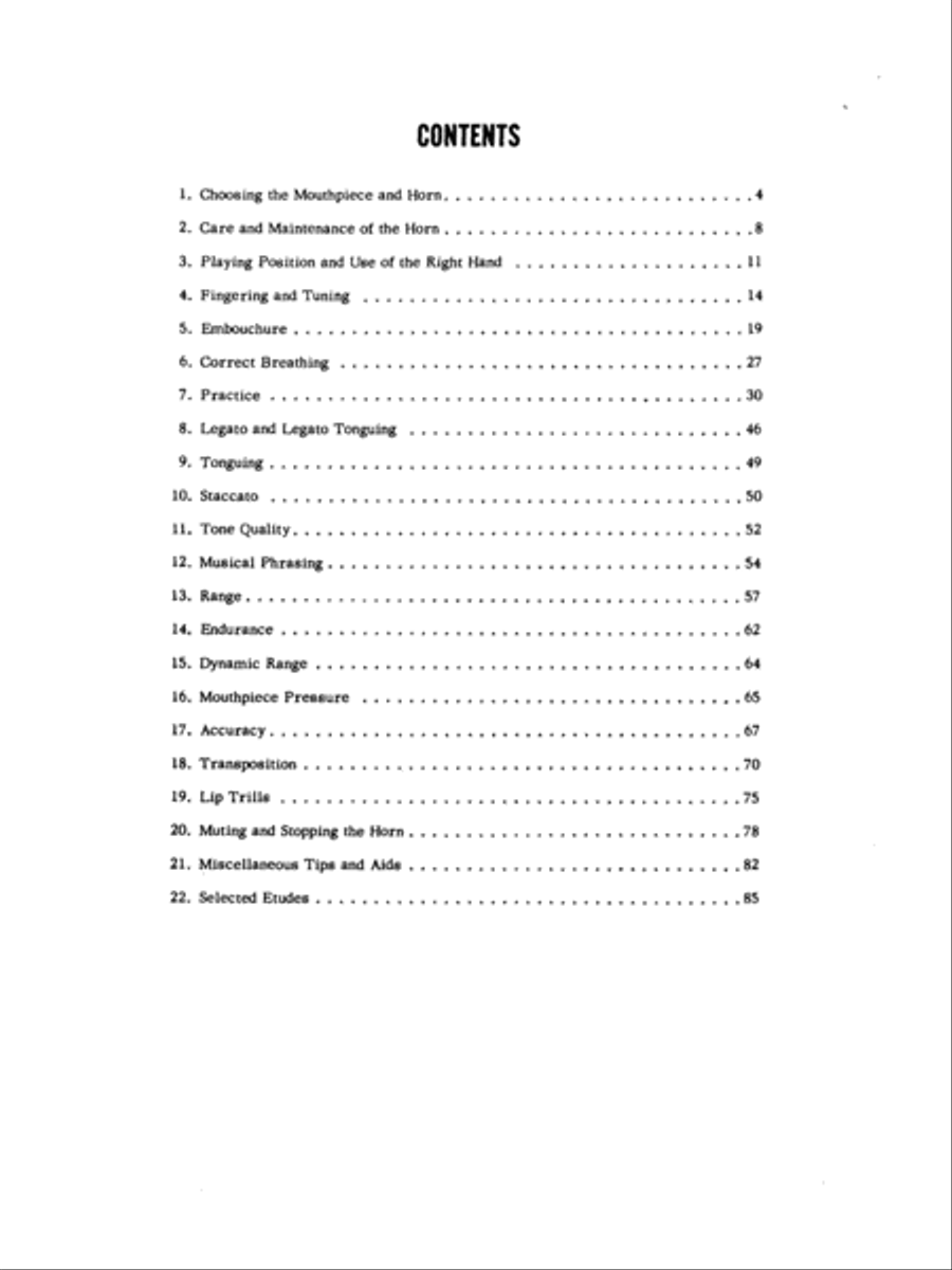 The Art of French Horn Playing Horn scores gallery preview page 2