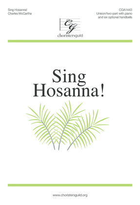 Book cover for Sing Hosanna!