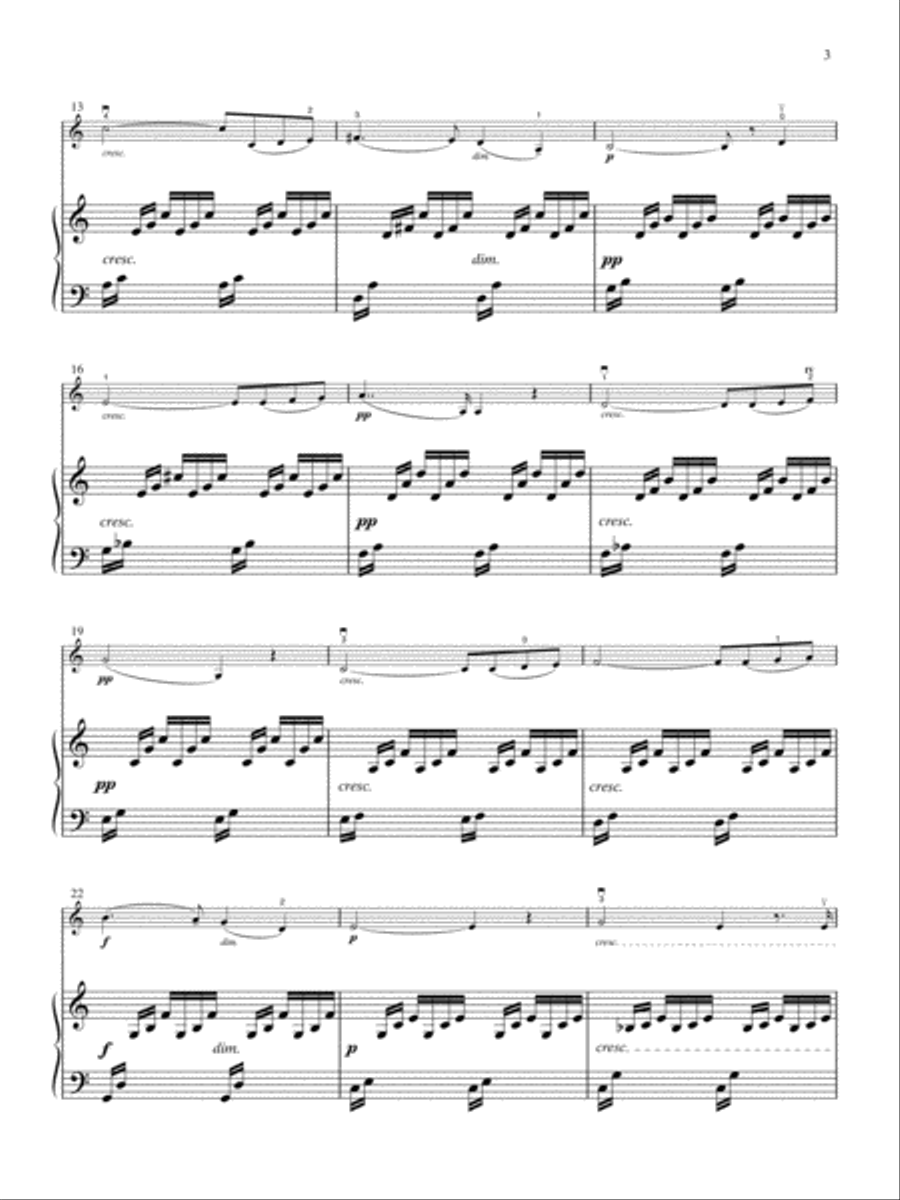 Meditative Moments Violin Solo scores gallery preview page 4