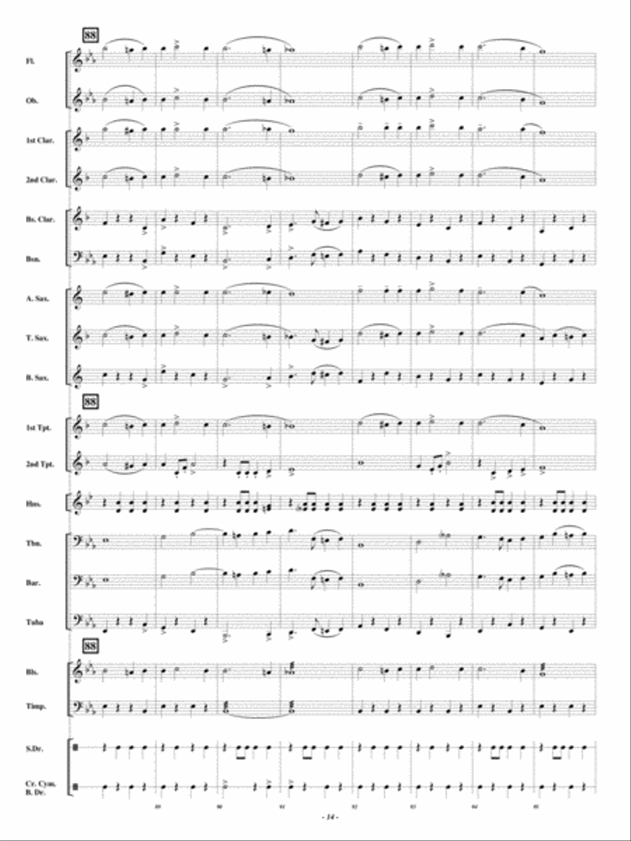 Fidelity Concert Band scores gallery preview page 13