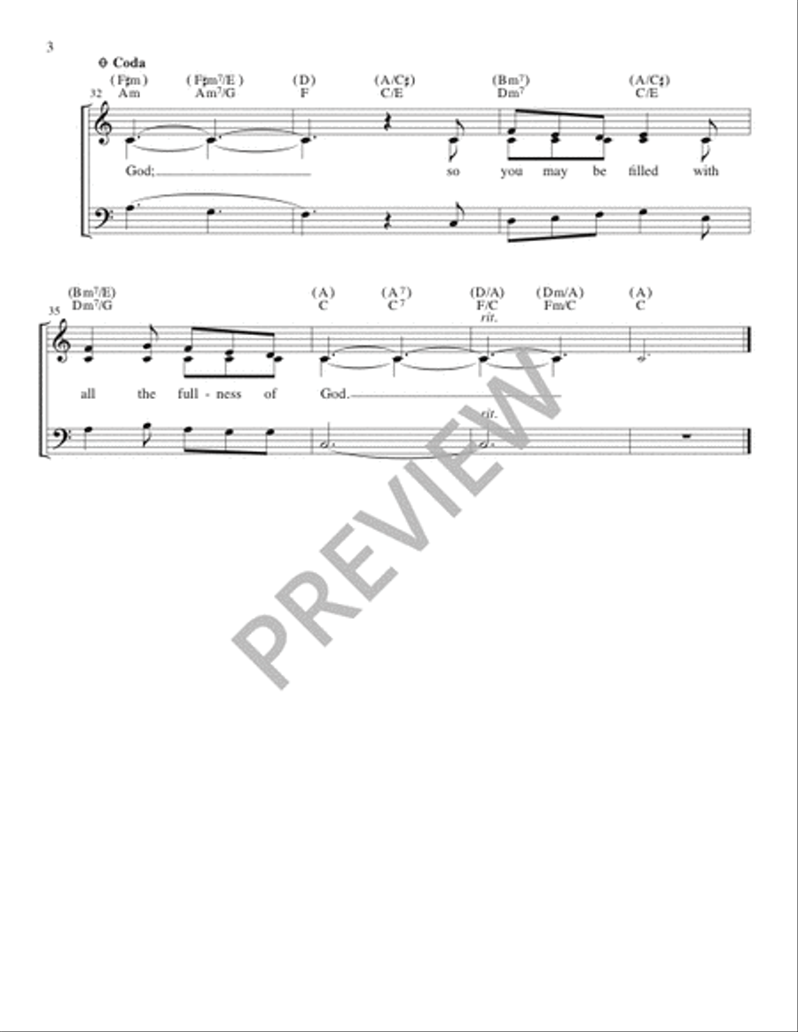 Planted and Nurtured in Love - Guitar edition Guitar scores gallery preview page 4