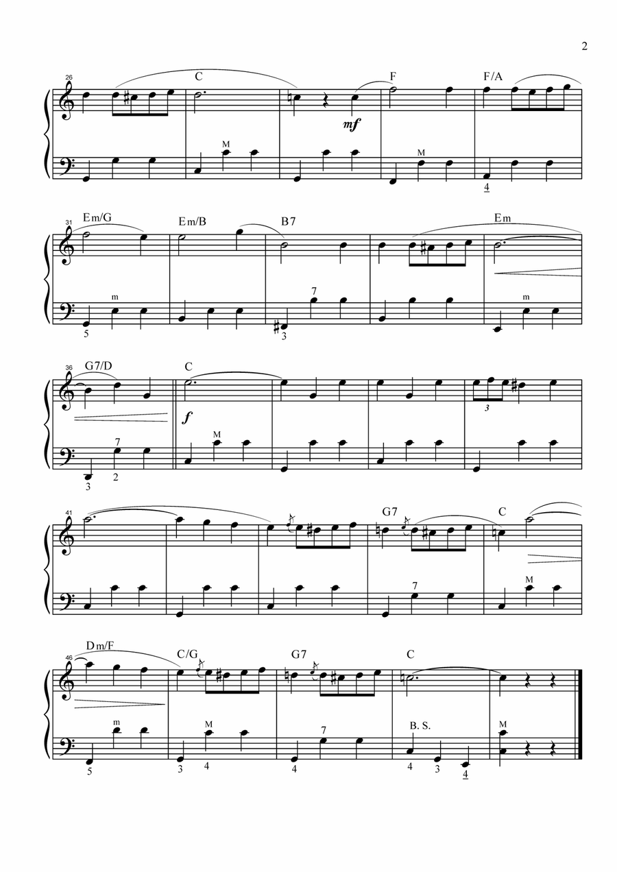 Libiam ne' lieti calici Accordion scores gallery preview page 3