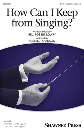 Book cover for How Can I Keep from Singing?