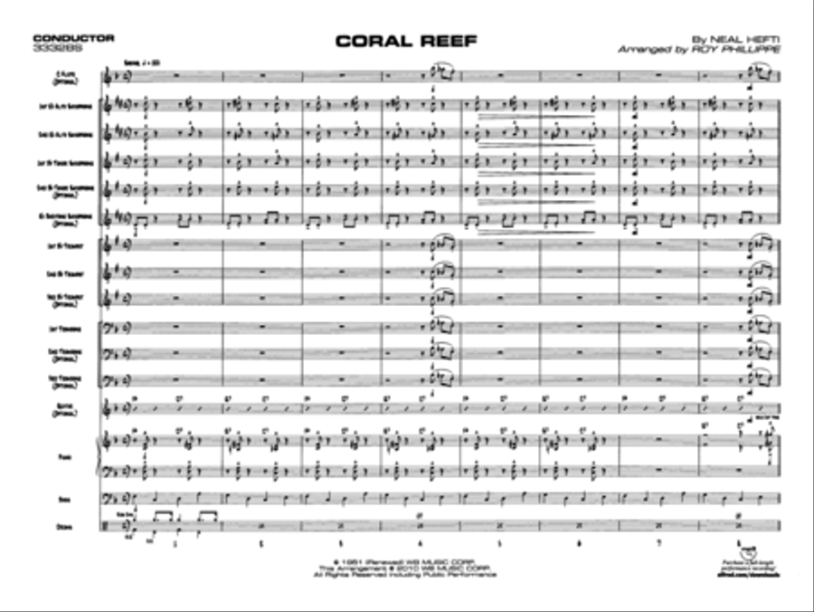 Coral Reef Jazz Ensemble scores gallery preview page 4