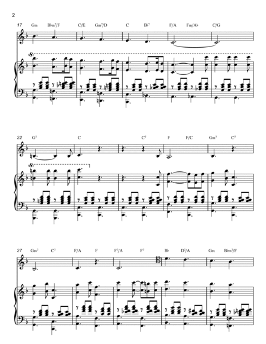 Train Bleu Piano scores gallery preview page 2