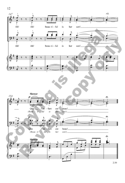 A Star in the East: Three Carol Settings (Choral Score) image number null