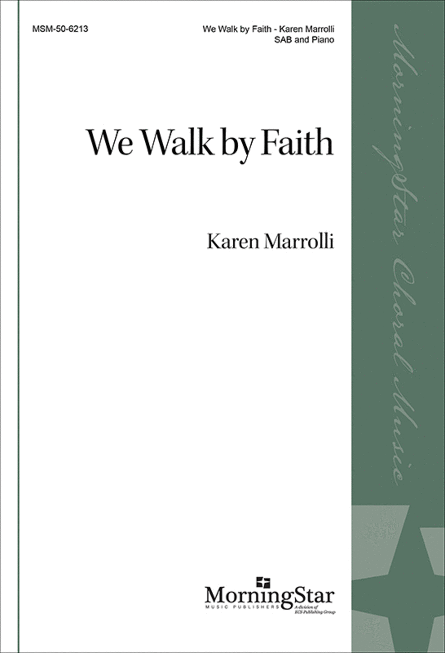 We Walk by Faith 3-Part scores gallery preview page 1