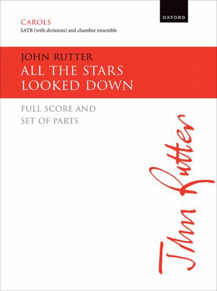 All the stars looked down 4-Part scores gallery preview page 1