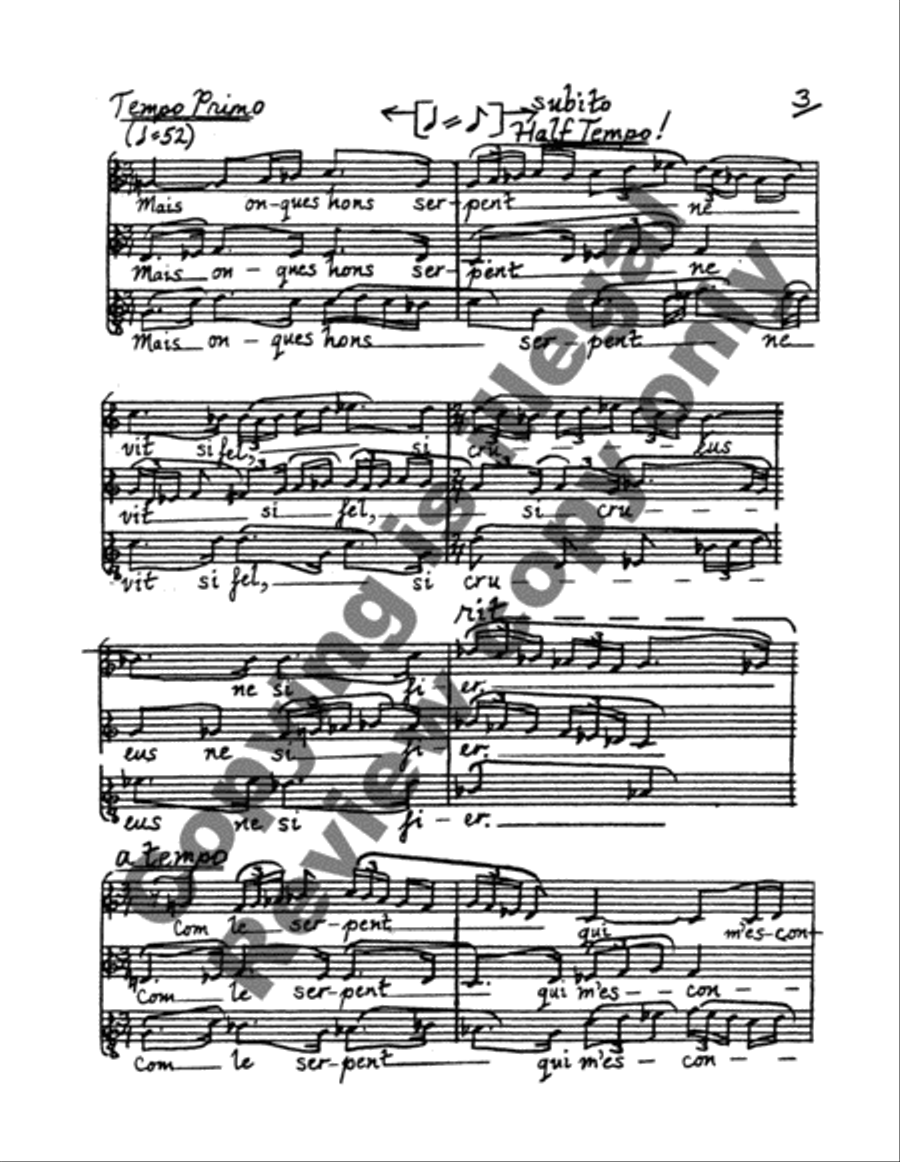 Threefold Vision A Cappella scores gallery preview page 10