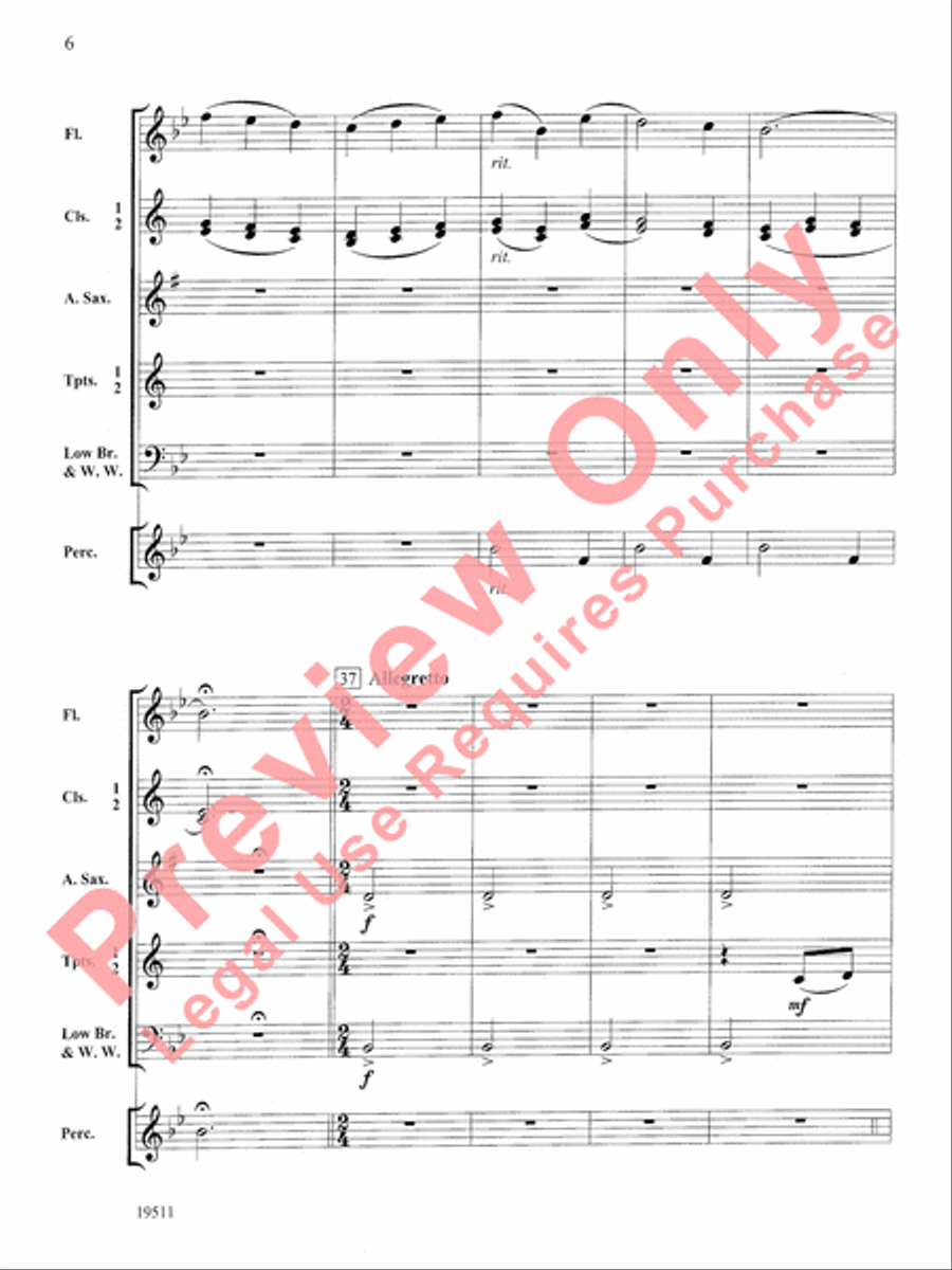 A Celtic Celebration Concert Band scores gallery preview page 7