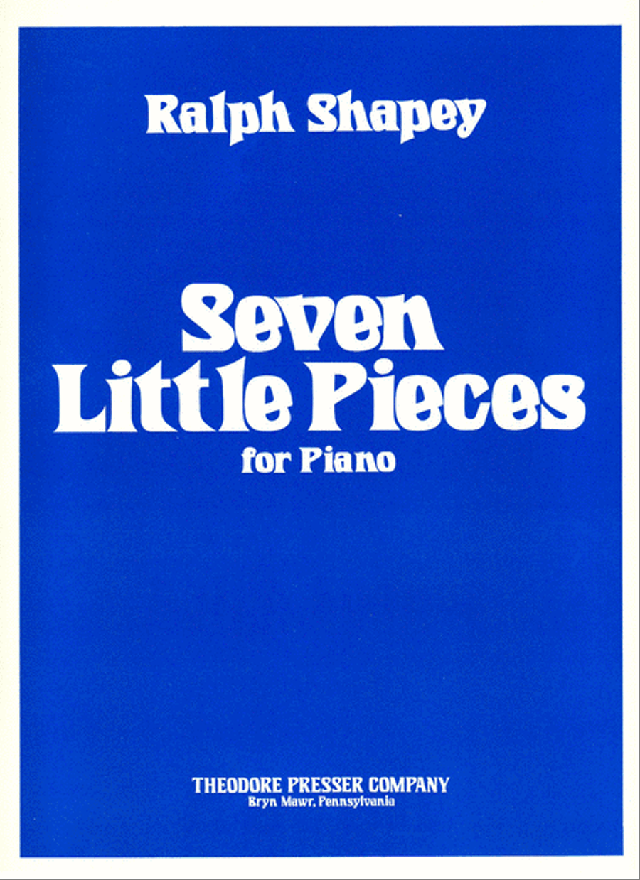 Seven Little Pieces Chamber Music scores gallery preview page 1