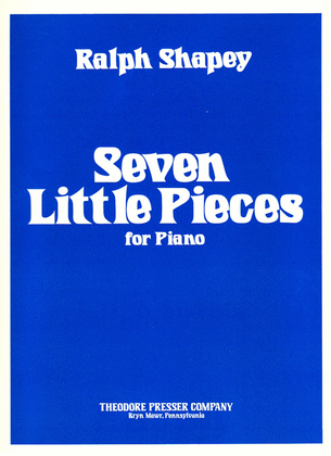 Book cover for Seven Little Pieces
