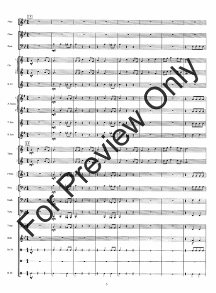 Highland Overture - Full Score image number null