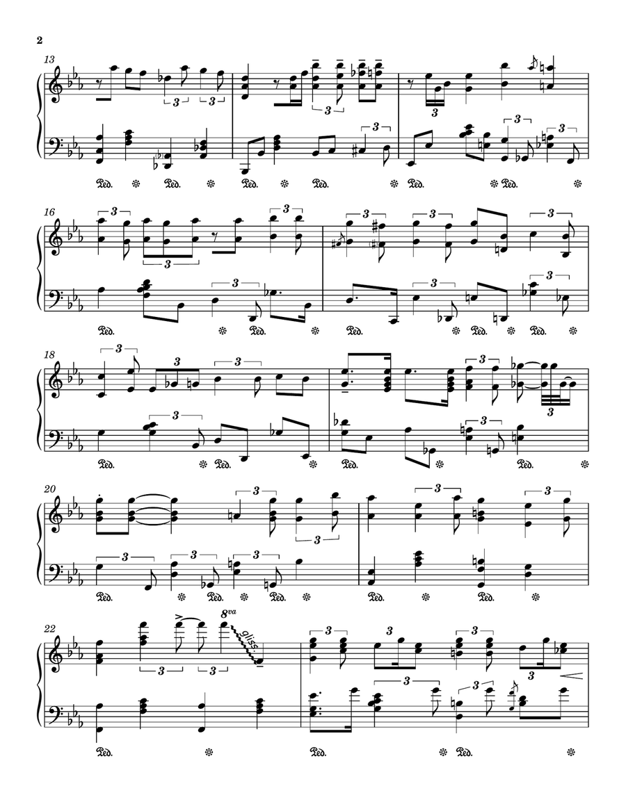 Everybody Loves Somebody Piano Solo scores gallery preview page 2