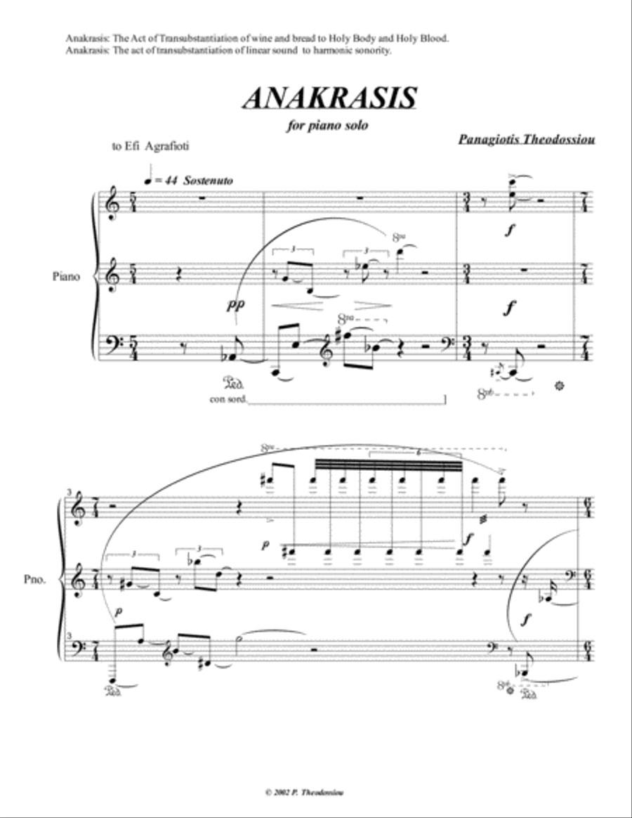 Anakrasis Piano Solo scores gallery preview page 3