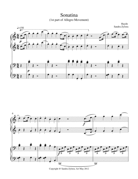 Sonatina-Haydn image number null