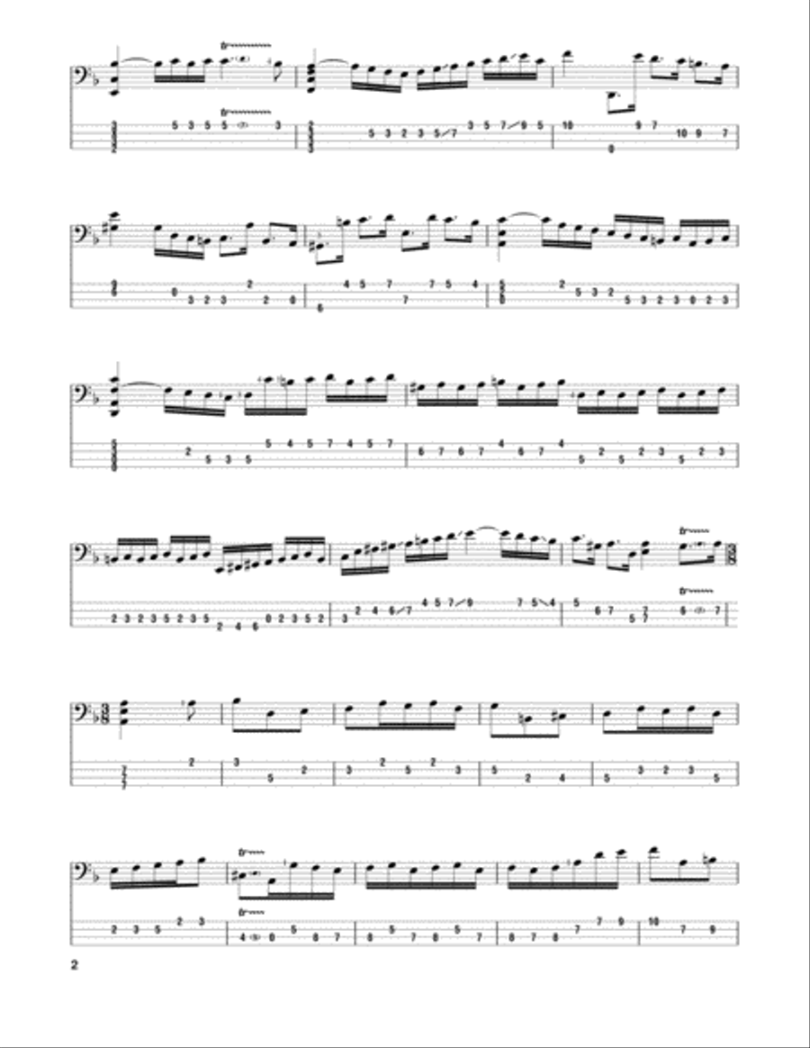Cello Suite No. 5 In C Minor, BWV 1011 Cello scores gallery preview page 2