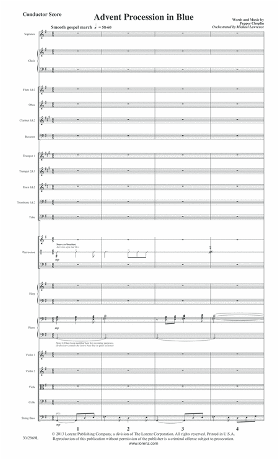 The Heart of Christmas - Full Score Choir scores gallery preview page 3