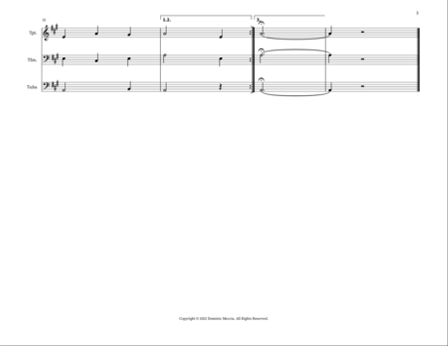 Llwyn On (The Ash Grove) Llwyn On (The Ash Grove) Small Ensemble scores gallery preview page 3