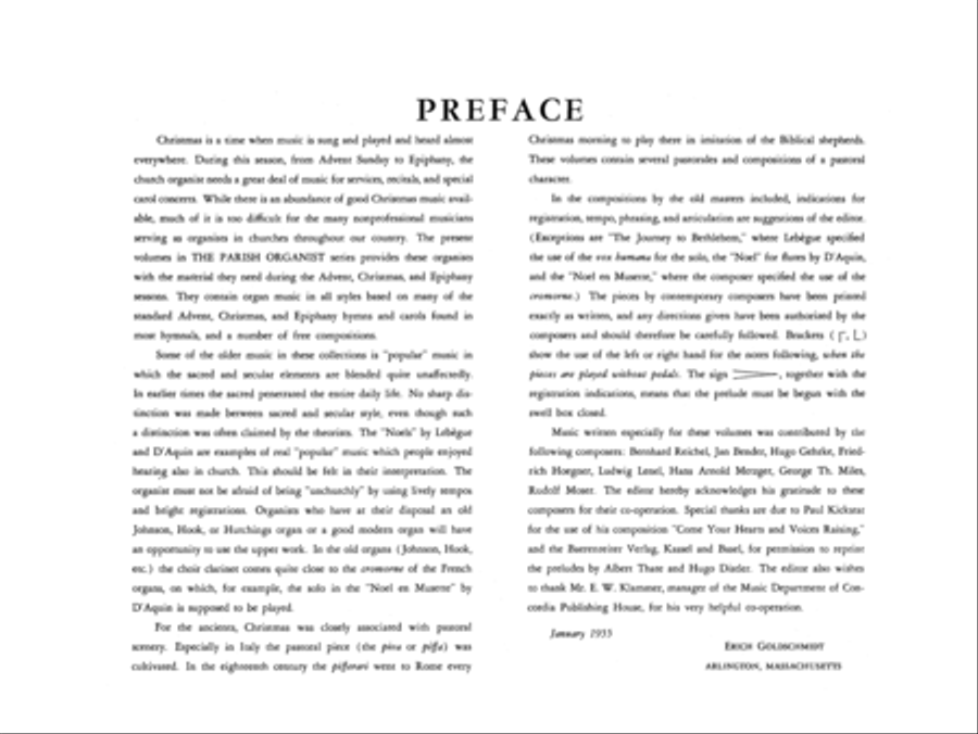 The Parish Organist, Part 05 (Advent, Christmas) Organ scores gallery preview page 3