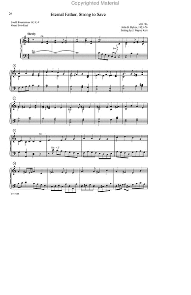 Strong to Save: Easy Hymn Preludes for Manuals - National Hymns