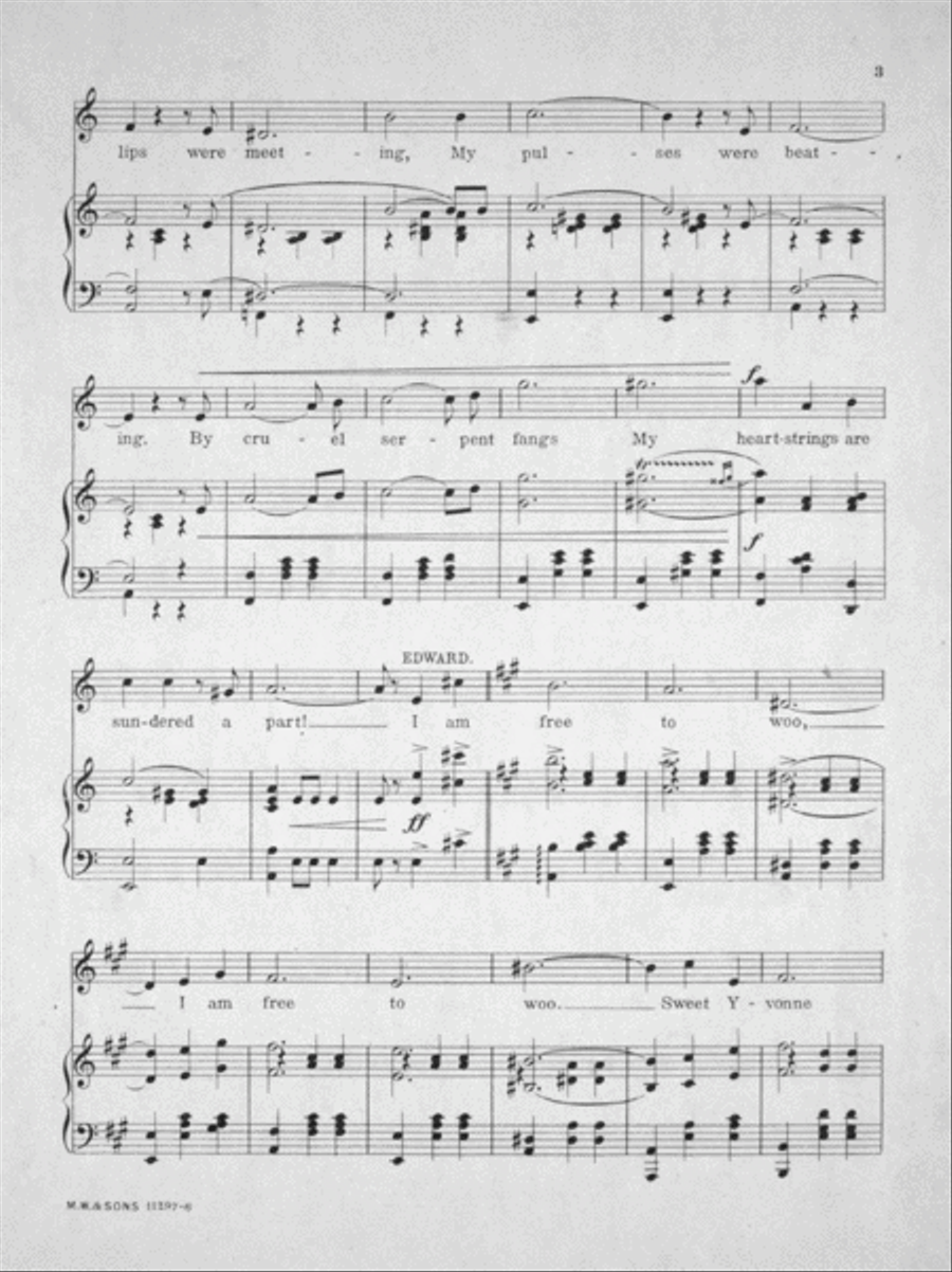 Birth of Passion Voice scores gallery preview page 3