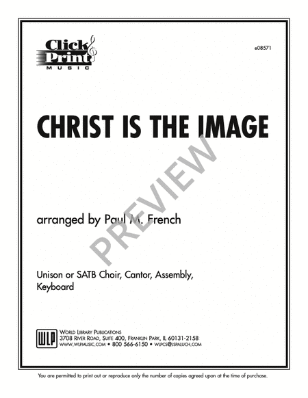Christ Is the Image