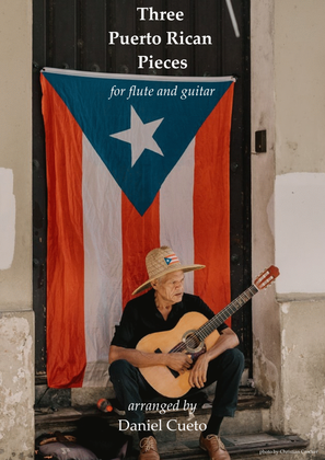 THREE PUERTO RICAN PIECES for flute and guitar