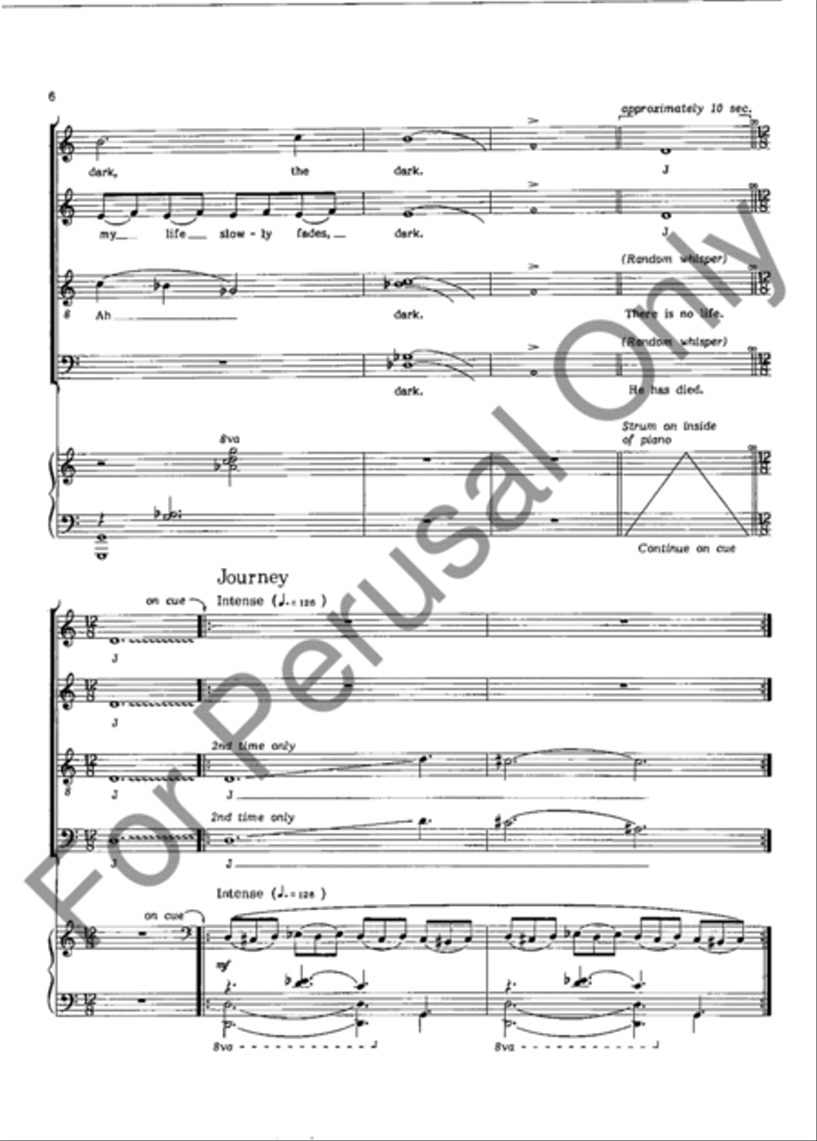 Valley of Shadows Valley of Shadows 4-Part scores gallery preview page 6