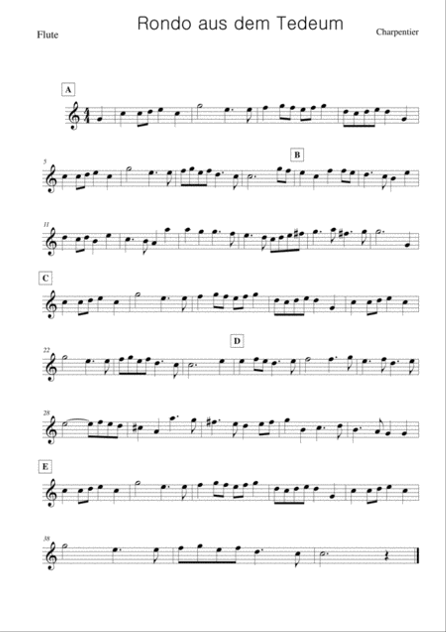 Te Deum Te Deum Orchestra scores gallery preview page 5