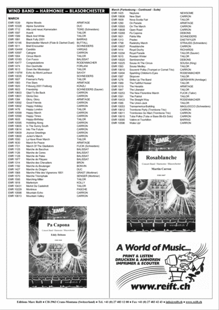 LLB-Marsch LLB-Marsch Concert Band scores gallery preview page 10