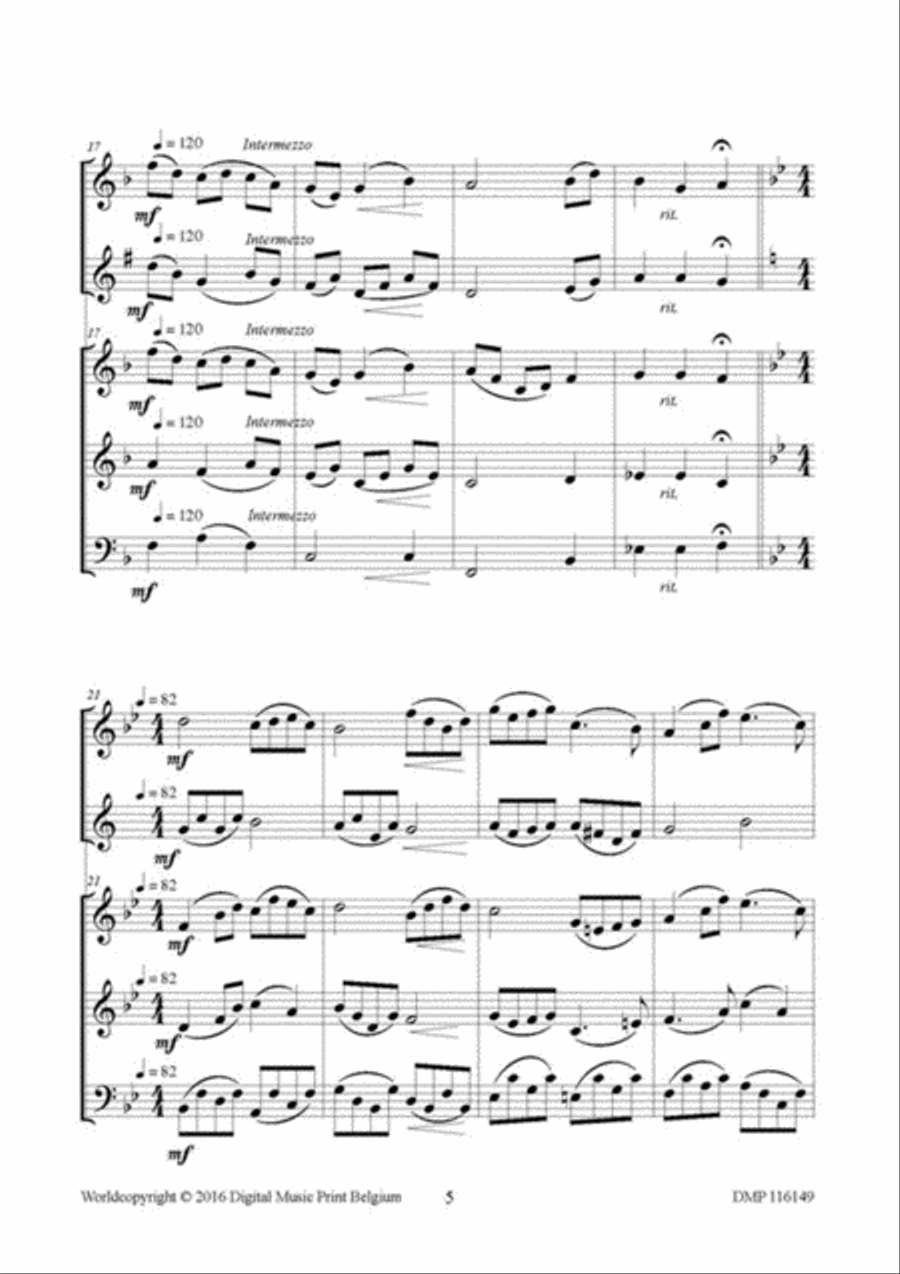 Grateful Appreciation Grateful Appreciation Set of Parts scores gallery preview page 4