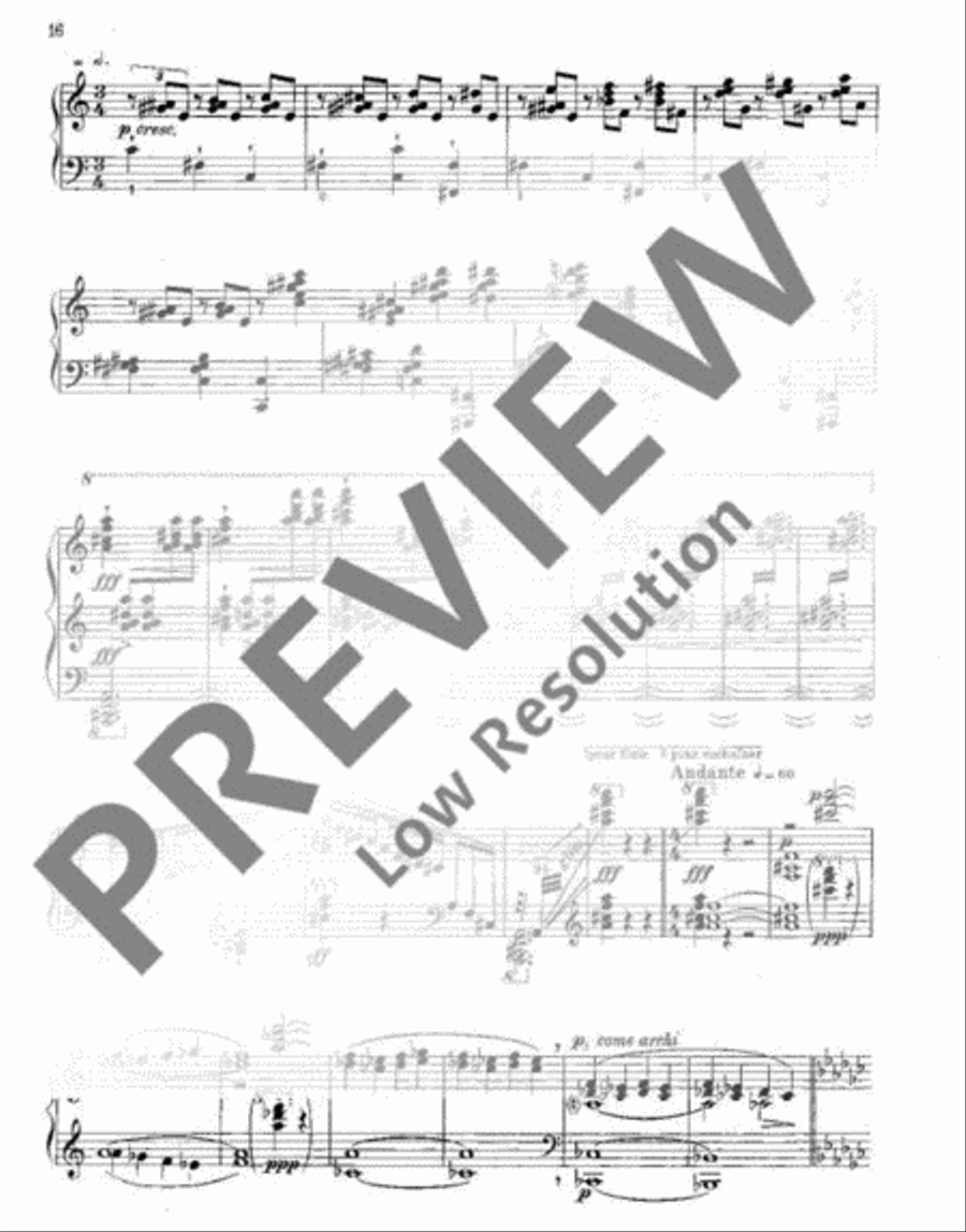 L'Oiseau de feu - The Firebird Piano Solo scores gallery preview page 17