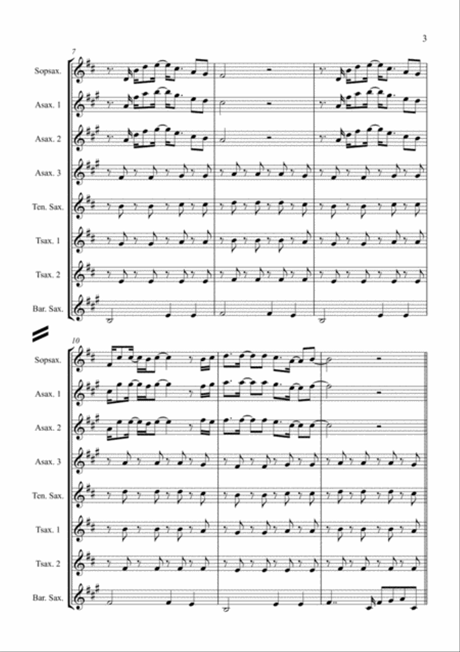 Englishman In New York Woodwind Quintet scores gallery preview page 3