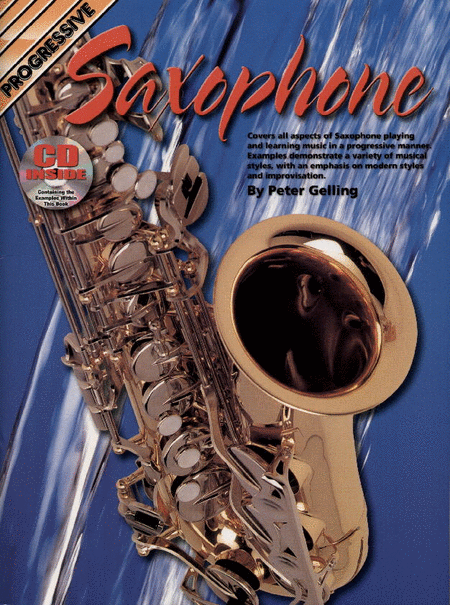 Progressive Saxophone Book/Cd